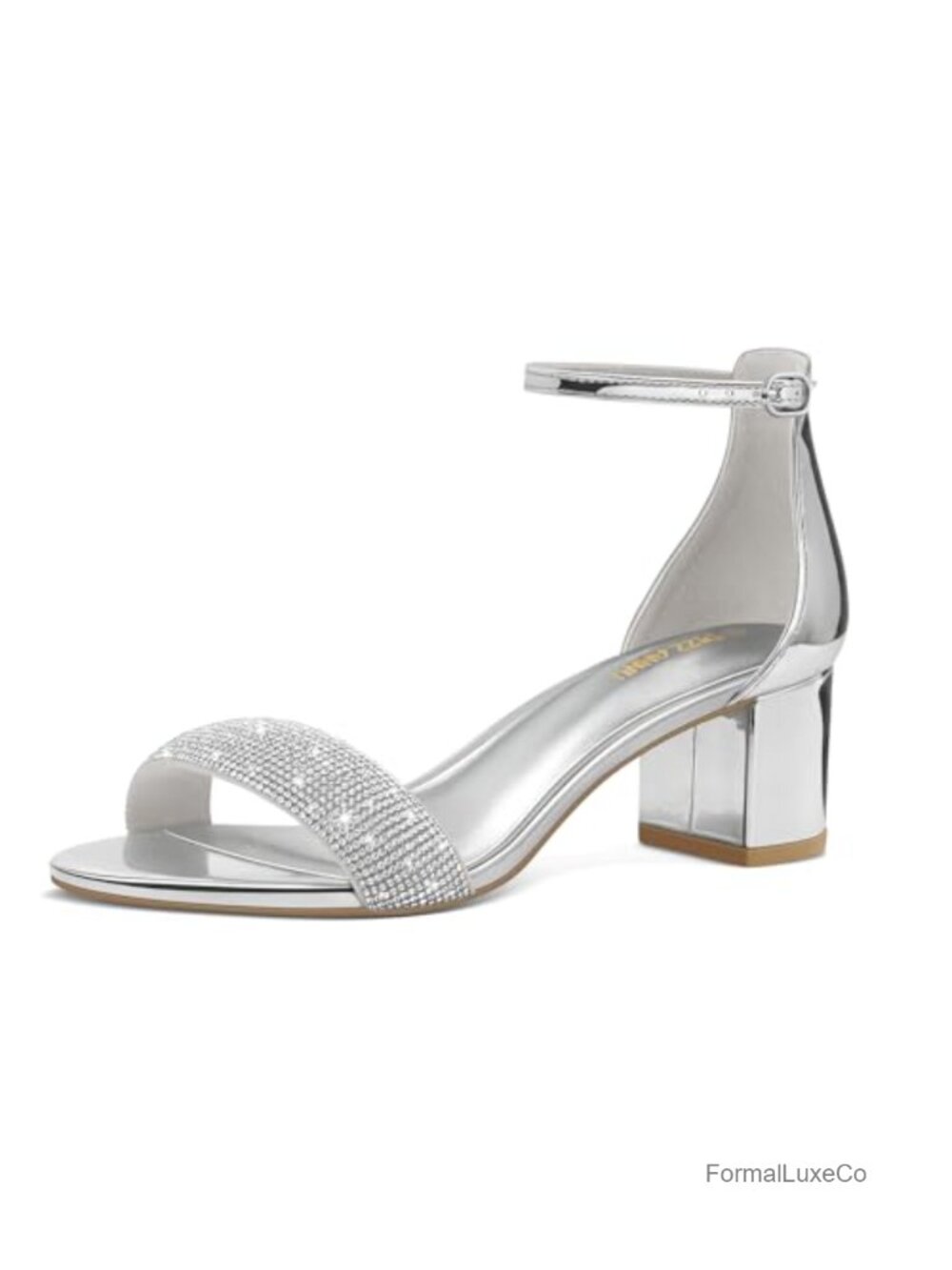 Women's Low Block Heeled Sandals Ankle Strap Open Toe Party Dress Pumps